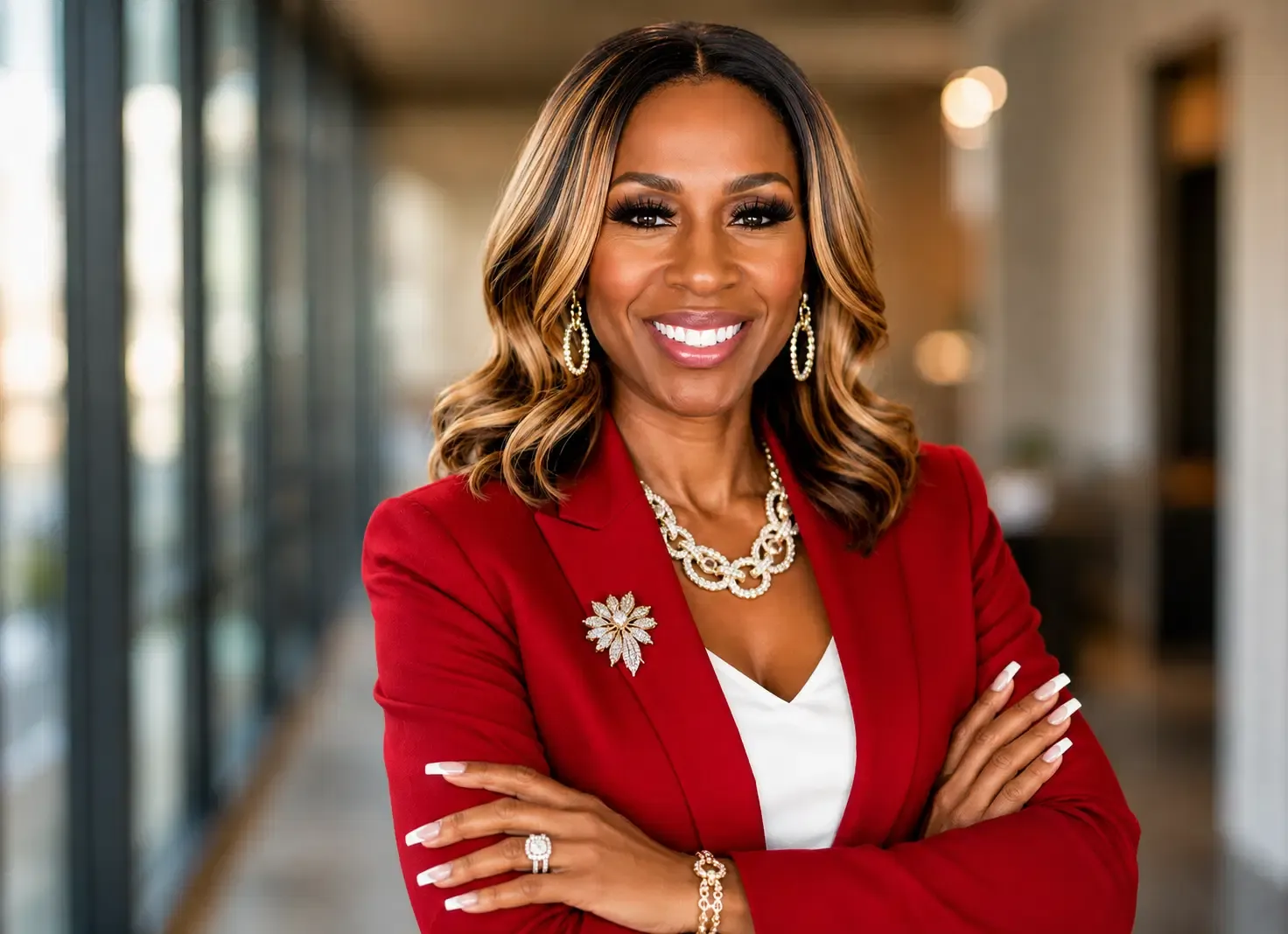 Tarnesha Nickens, founder and creative visionary of In The Nick of Time Events